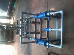 Pedal operated pump